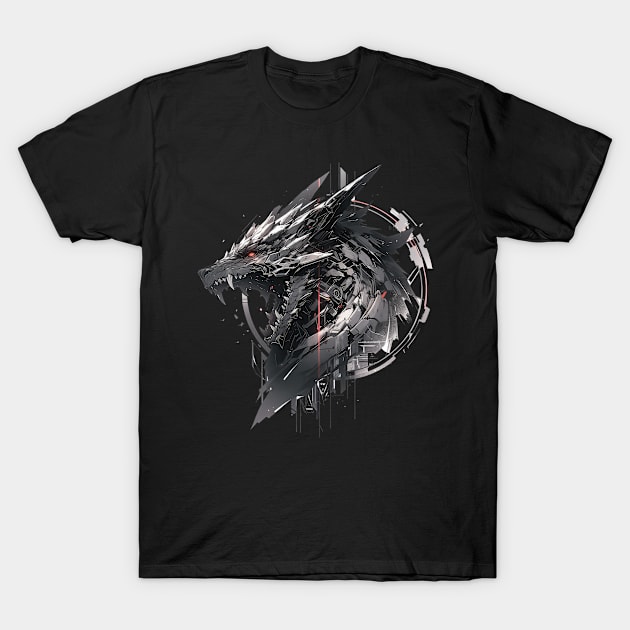 Mecha Tier Tiger Wolf Fuchs Cyborg Wildschwein T-Shirt by Wikstroem